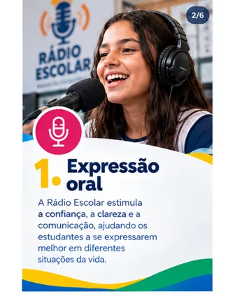 Escola em rede carrossel 02 — Rádio Escolar, Escola em Rede