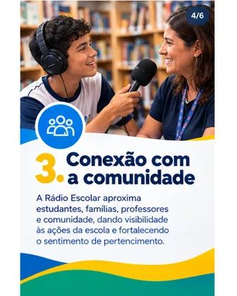 Escola em rede carrossel 04 — Rádio Escolar, Escola em Rede