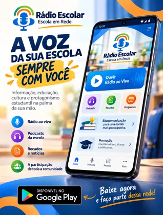 Rádio escolar: a voz da escola — Rádio Escolar, Escola em Rede