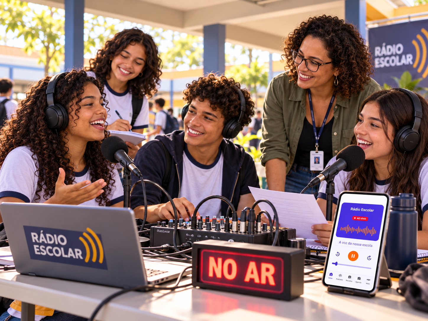 Rádio em Espaço Escolar